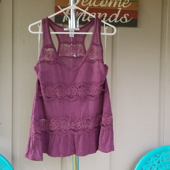 American Rag Tops - American Rag Ruffle Tank